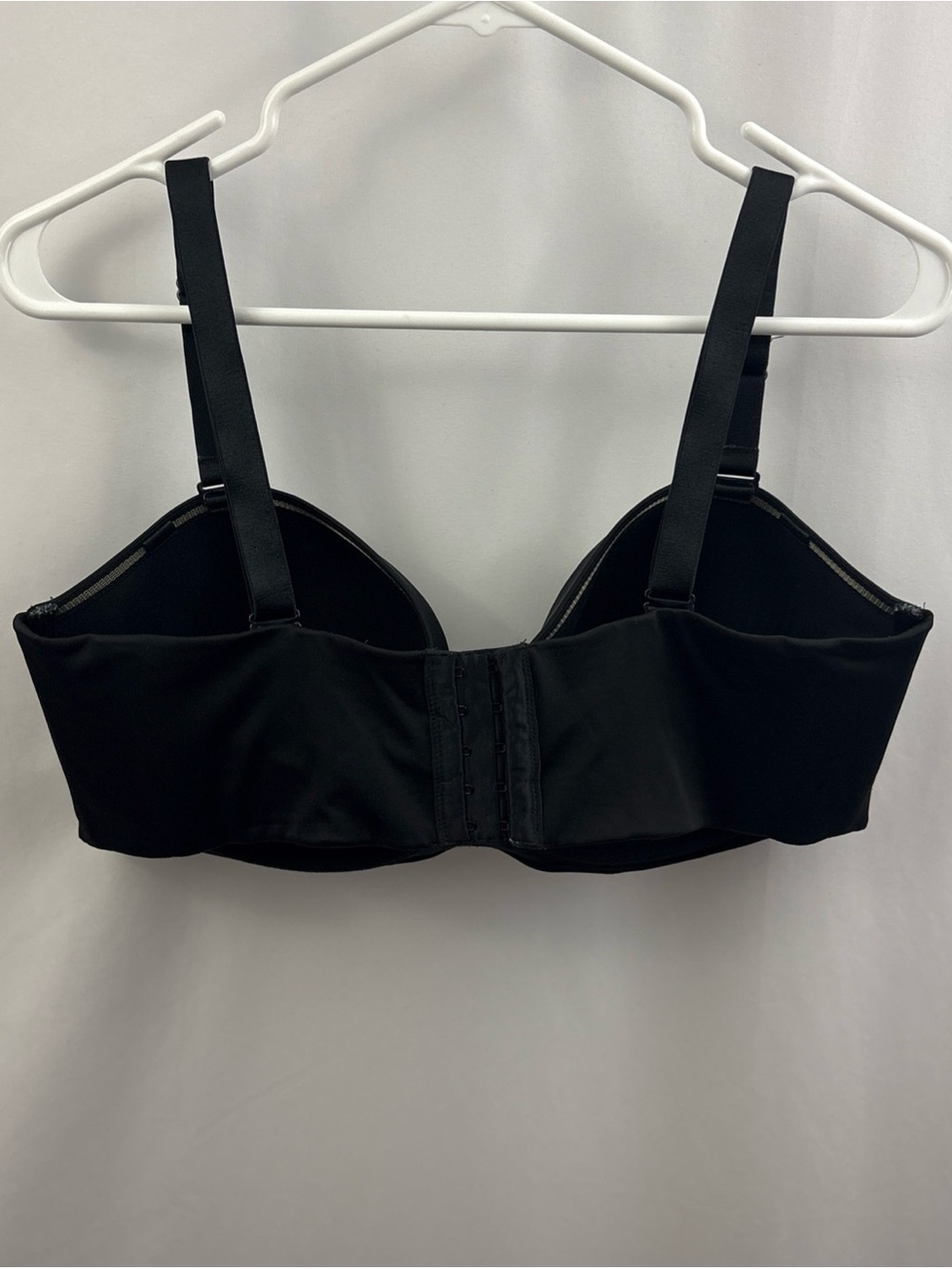 Cacique Bra Size 42DDD Lightly Lined Multiway Strapless Underwire Black - Picture 3 of 9